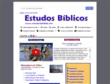Tablet Screenshot of estudosdabiblia.net